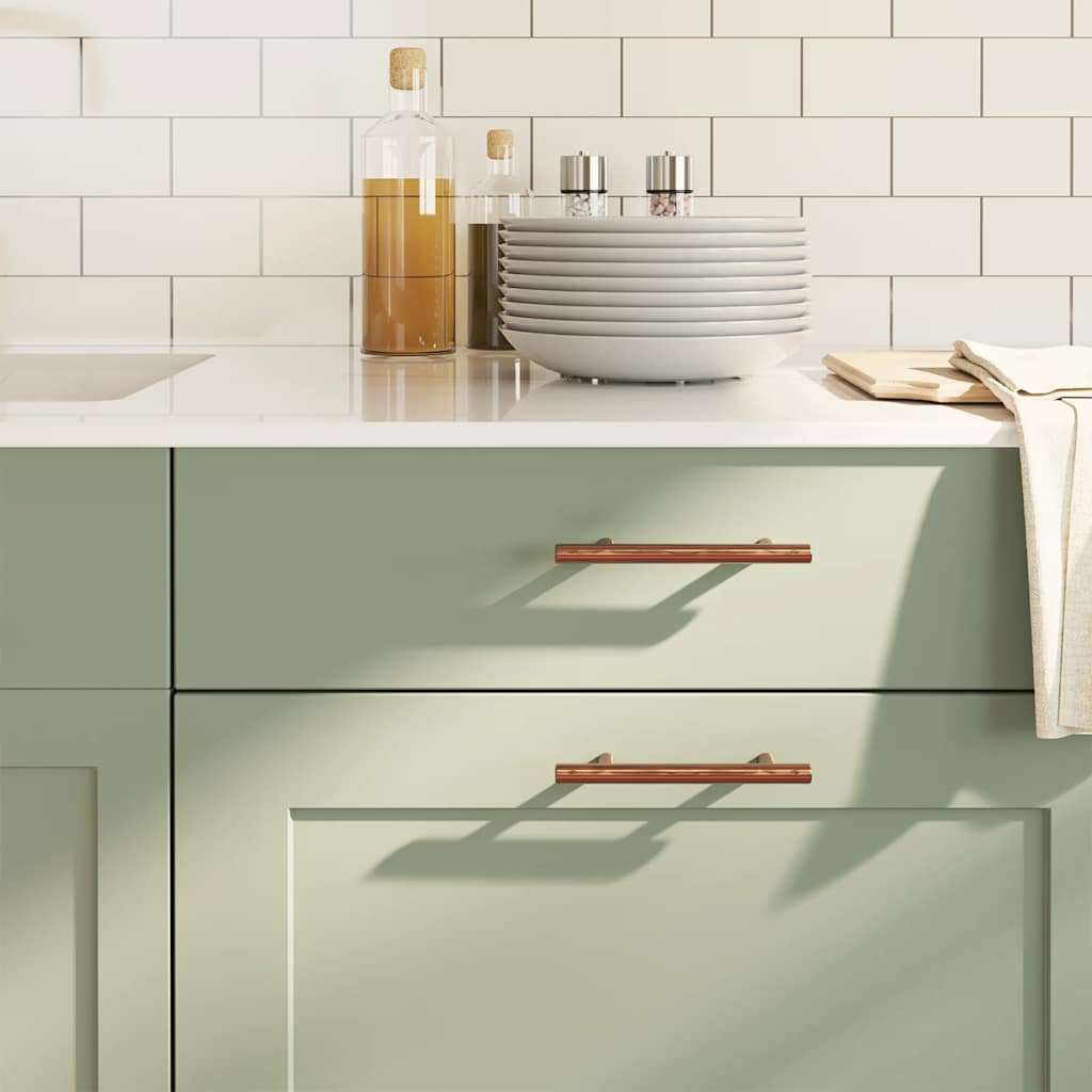 VidaXL Griffe 10 Stück 96 mm Edelstahl bronzefarben