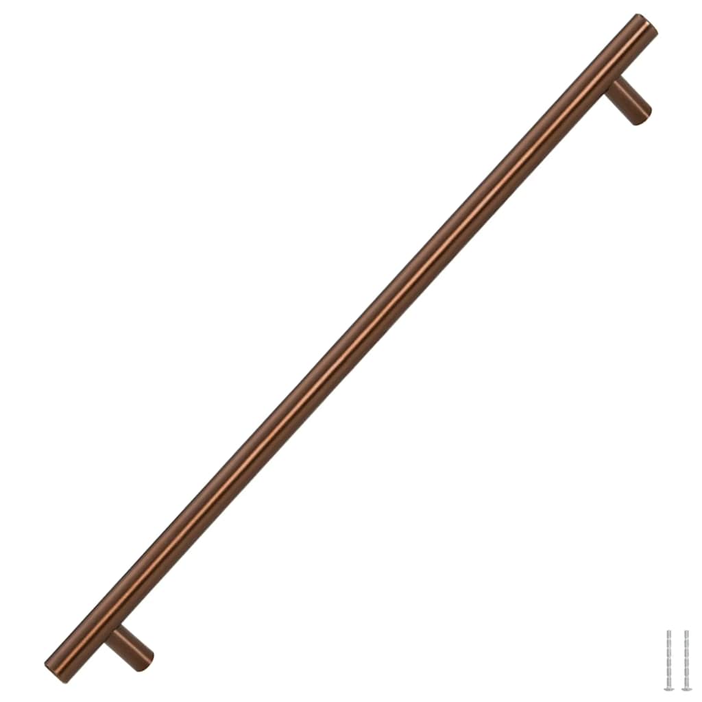 VidaXL håndtag 5 stk 480 mm rustfrit stål bronzefarvet