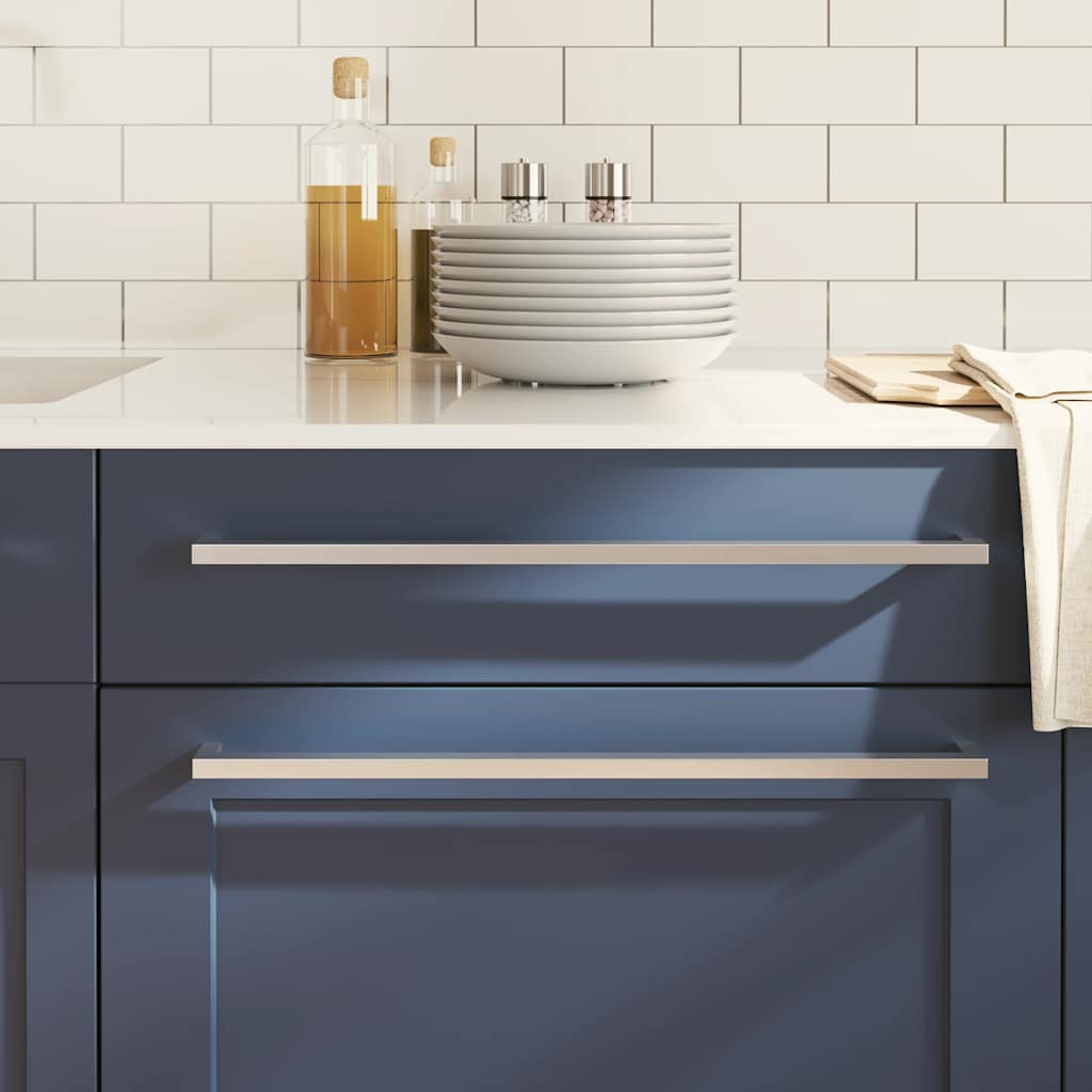 VidaXL Griffe 5 Stück 480 mm Edelstahl silberfarben