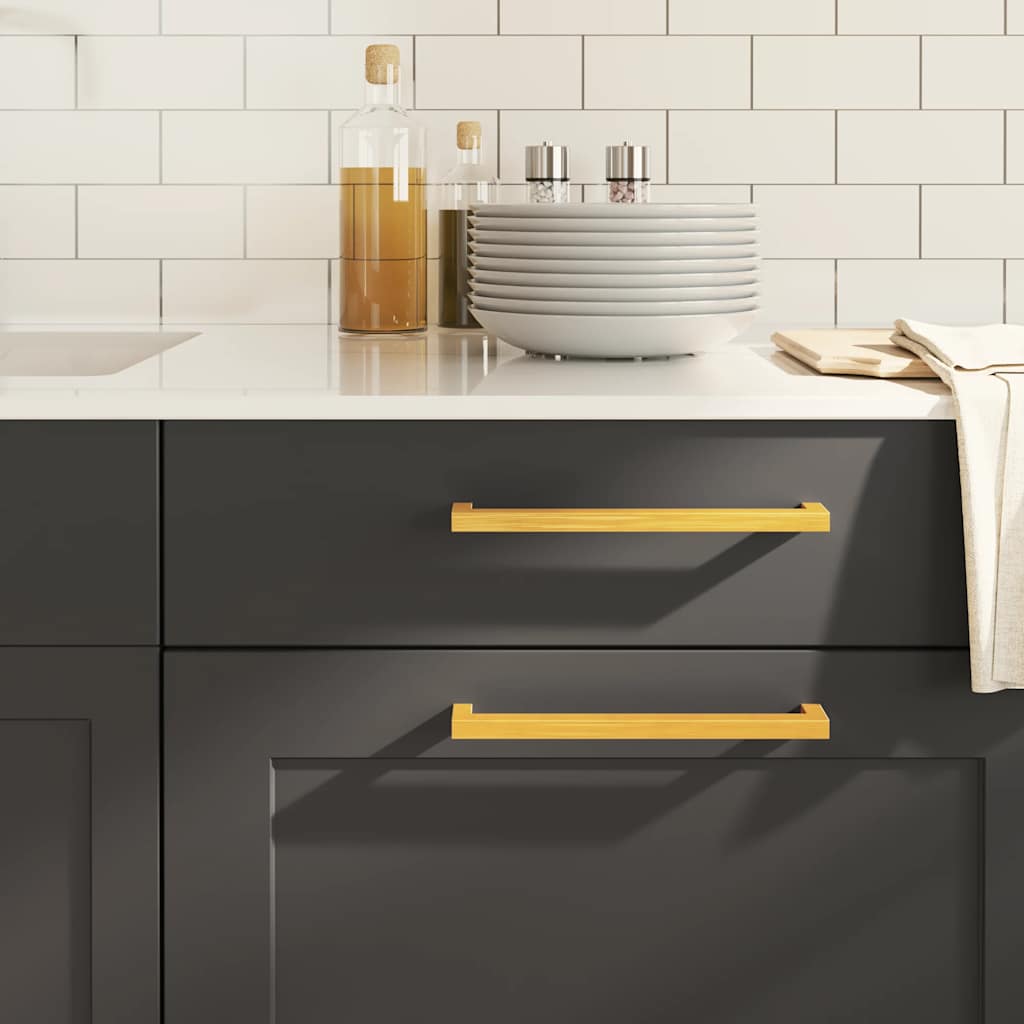 Vidaxx Griffe 5 Stück 224 mm Edelstahl goldfarben