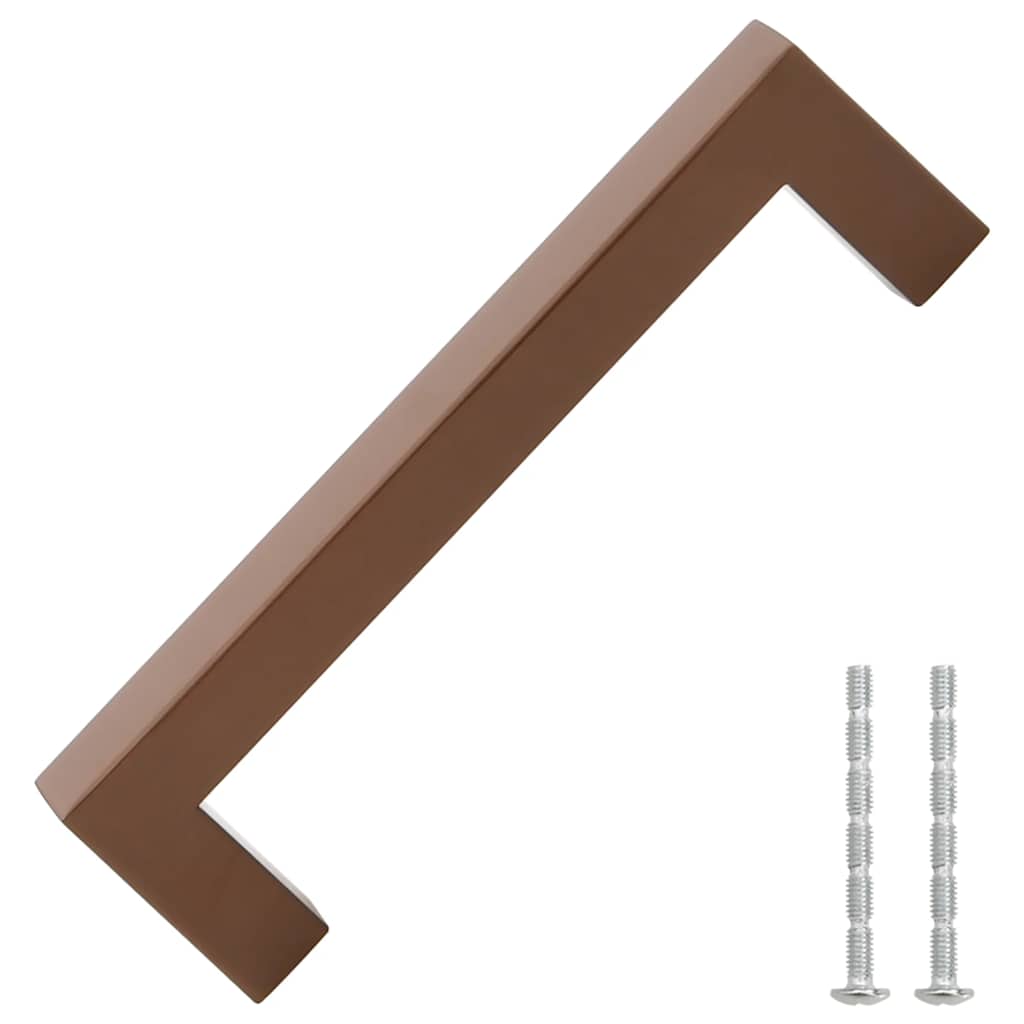 VidaXL Griffe 10 Stück 128 mm Edelstahl bronzefarben