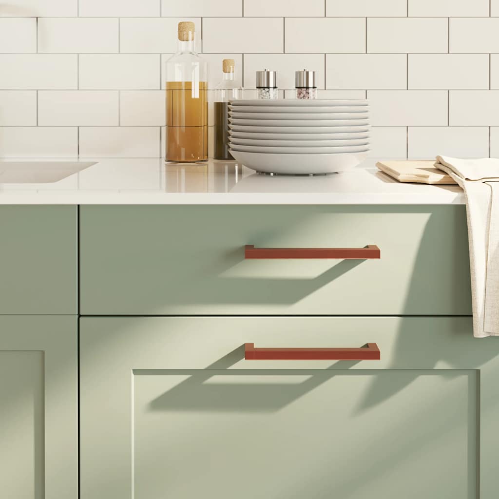 Vidaxx Griffe 10 Stück 160 mm Edelstahl bronzefarben