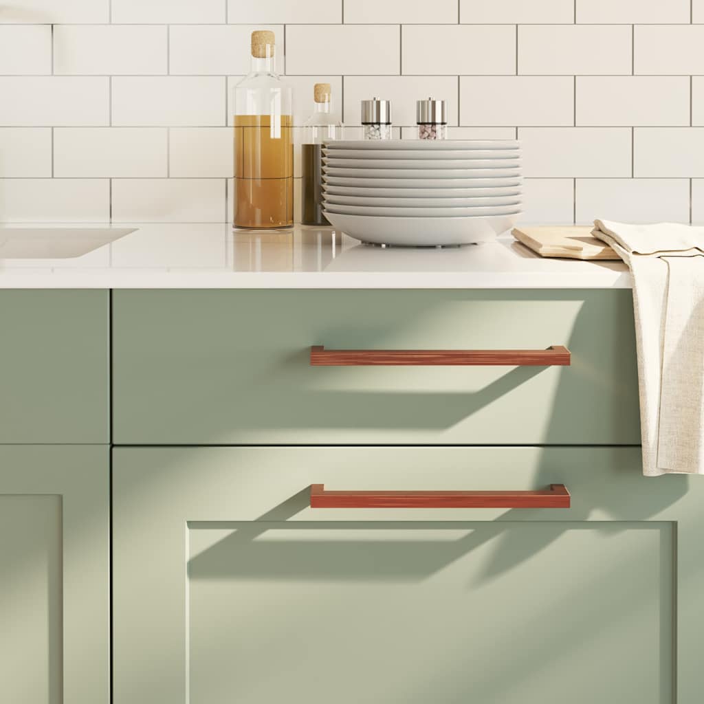 VidaXL Griffe 5 Stück 224 mm Edelstahl bronzefarben