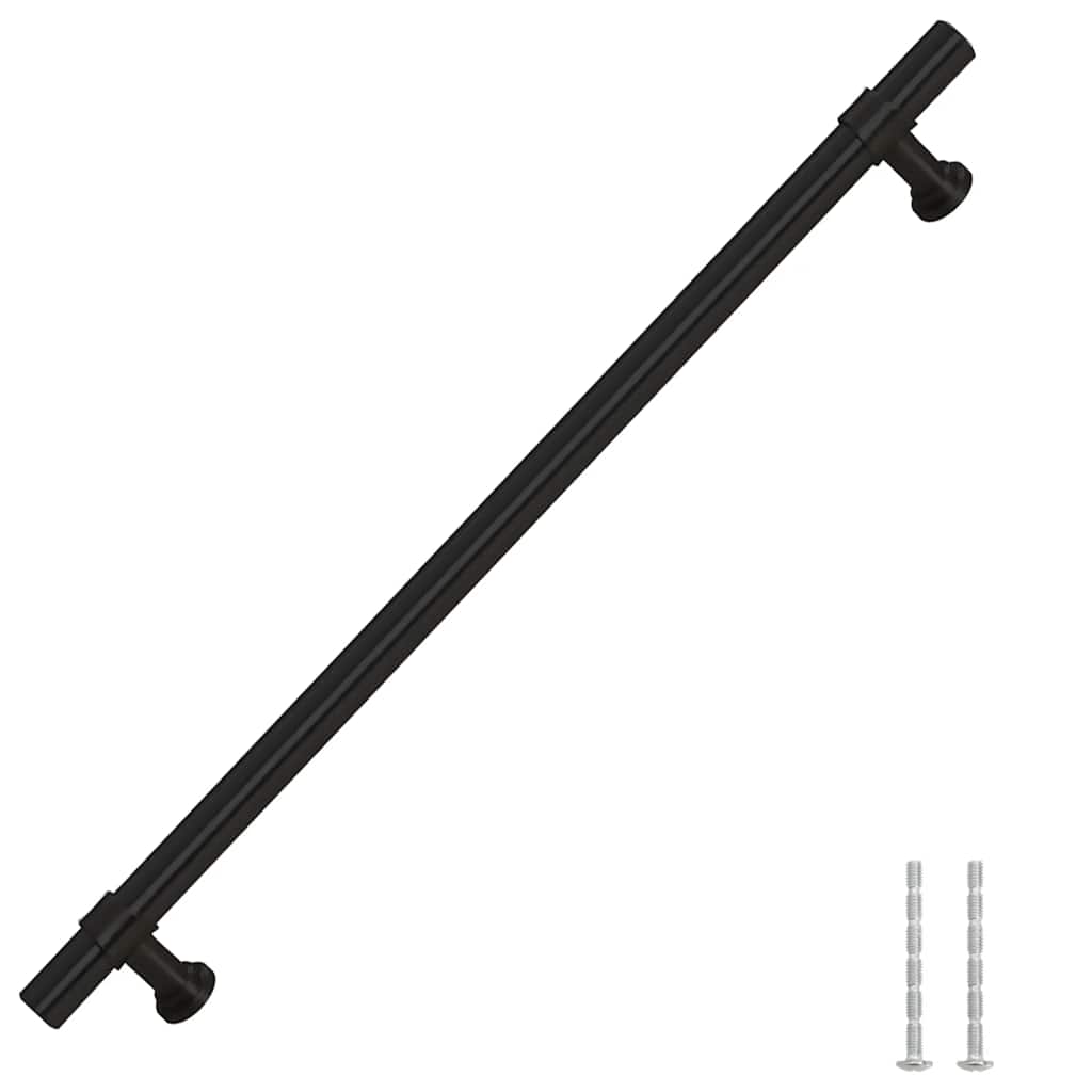 VidaXL Griffe 5 Stück 224 mm Edelstahl schwarz