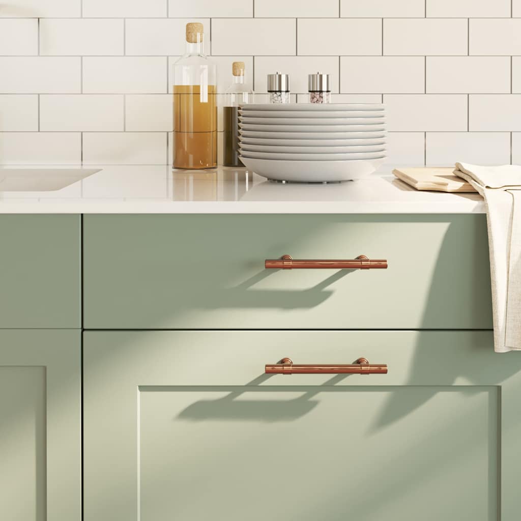 VidaXL Griffe 10 Stück 96 mm Edelstahl bronzefarben