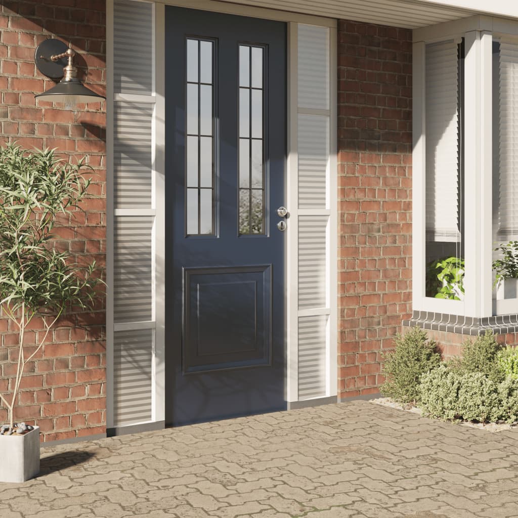 VidaXL Fensterfolien Streifenmuster matt PVC