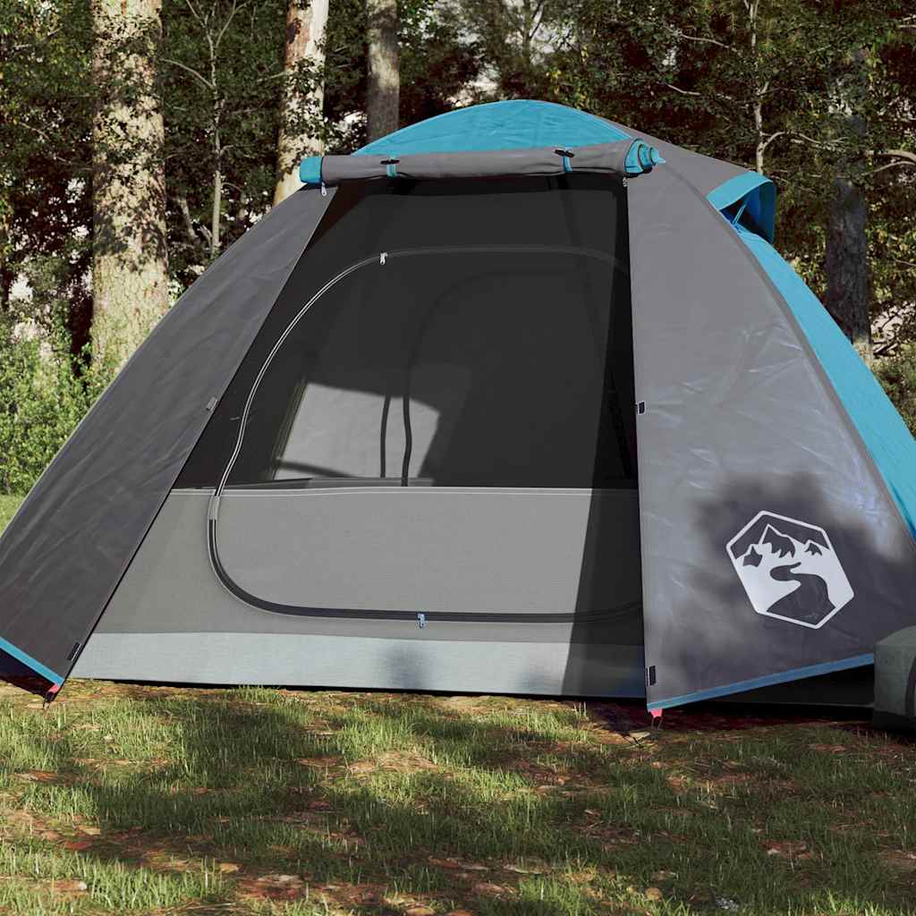 Vidaxl dome tent 2-person waterproof blue