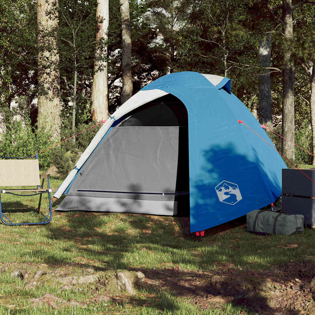 Vidaxl 3-person dome tent waterproof blue