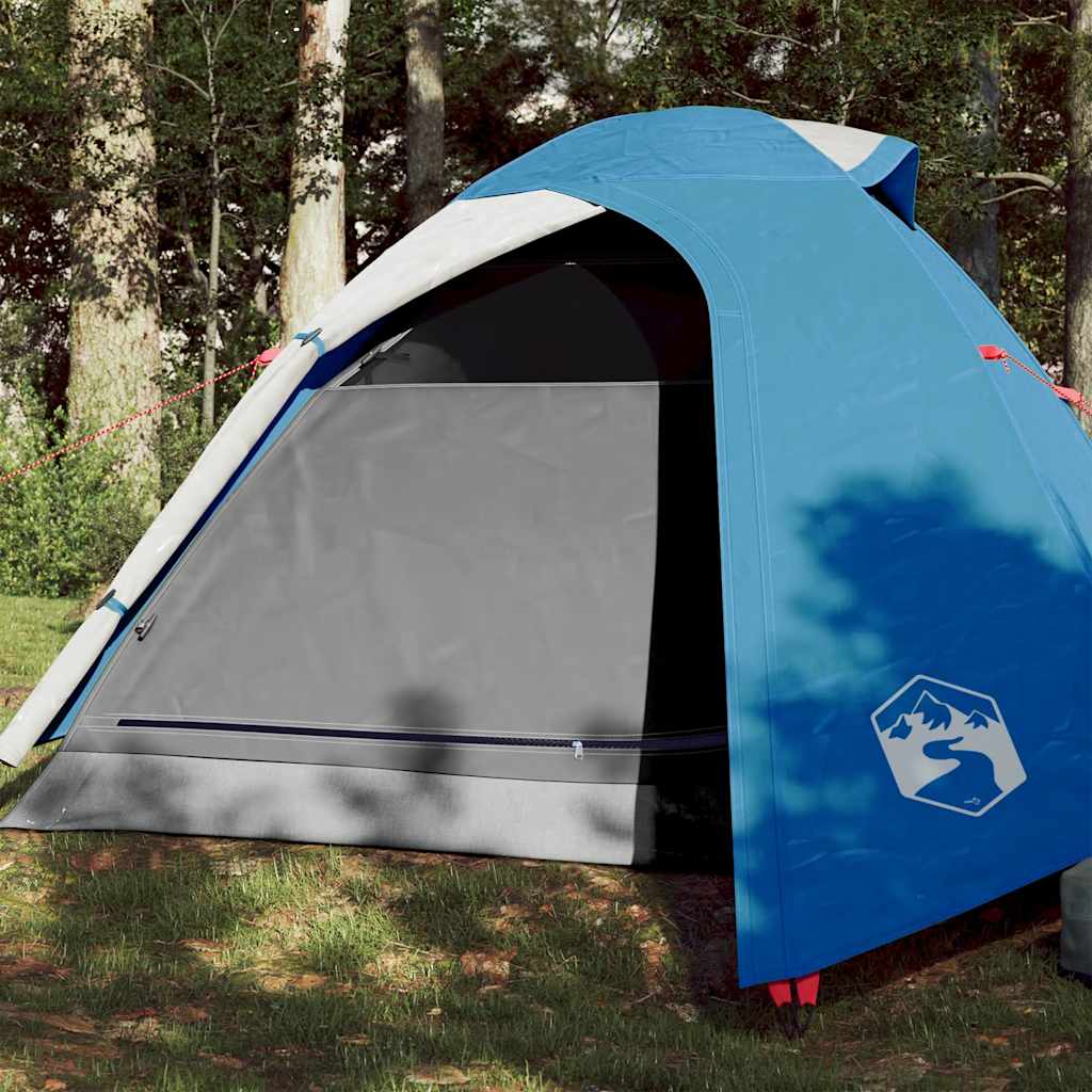 Vidaxl 3-person dome tent waterproof blue