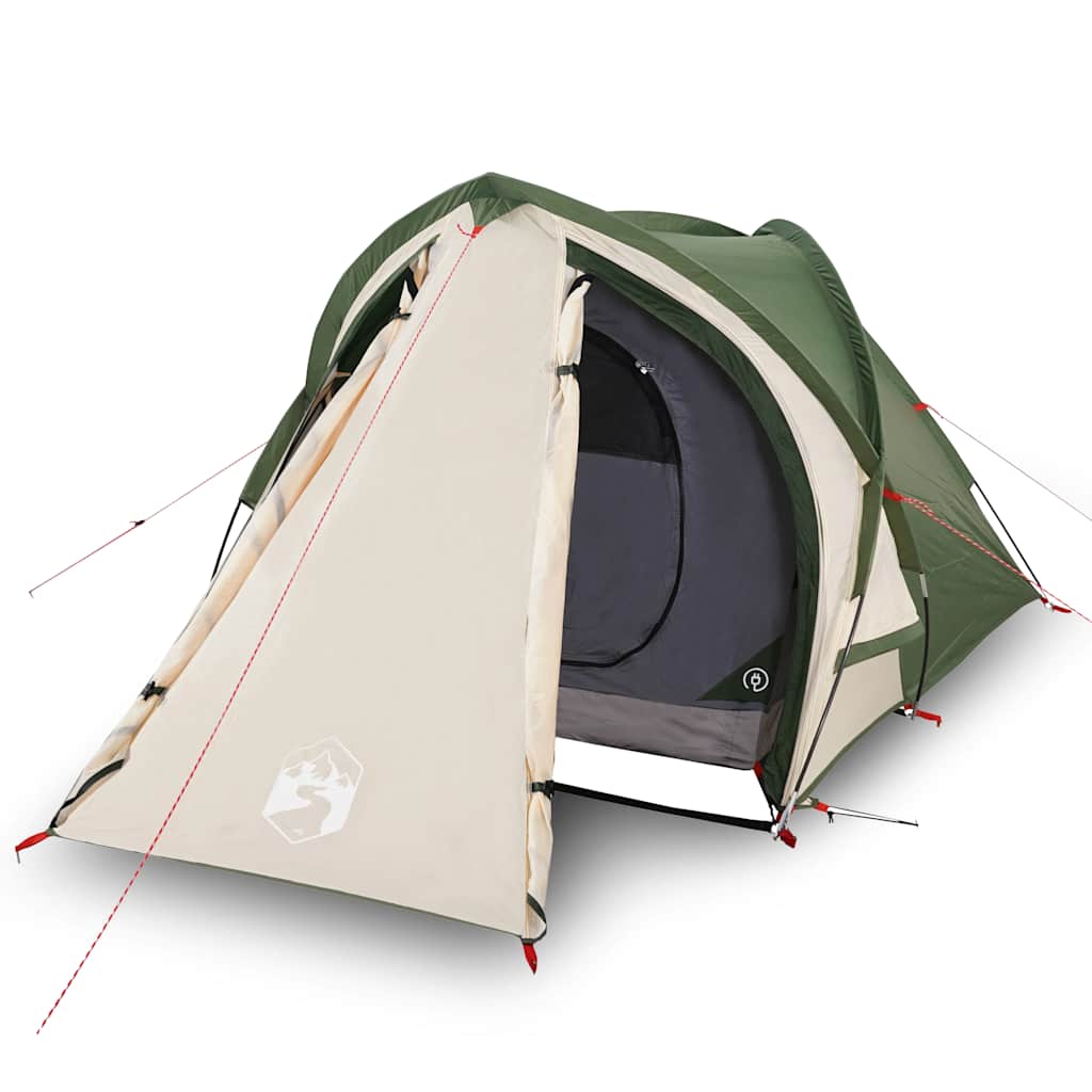 Vidaxl dome tent 2-person waterproof green