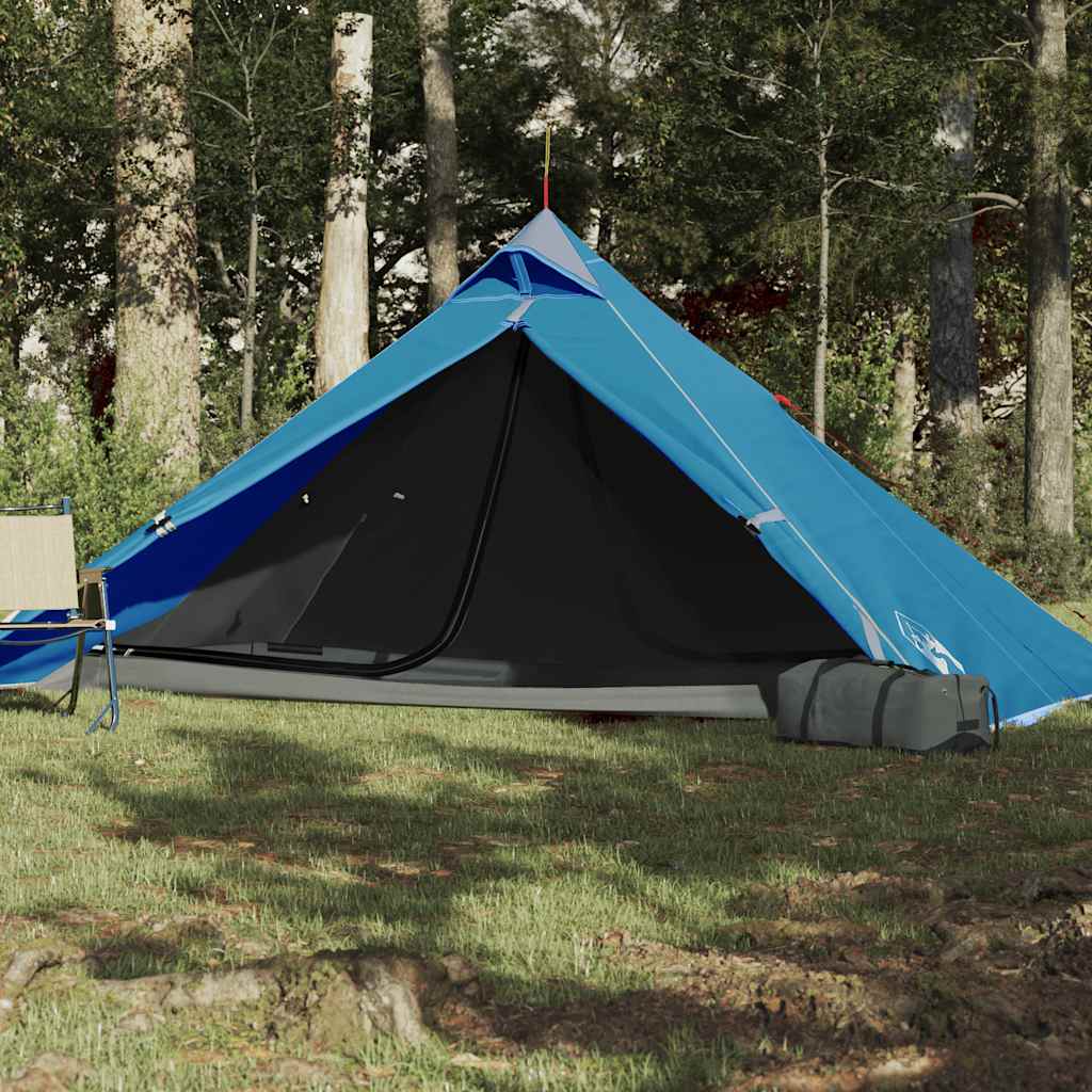VidaXL tente tipi suspendue 1 personne imperméable bleu