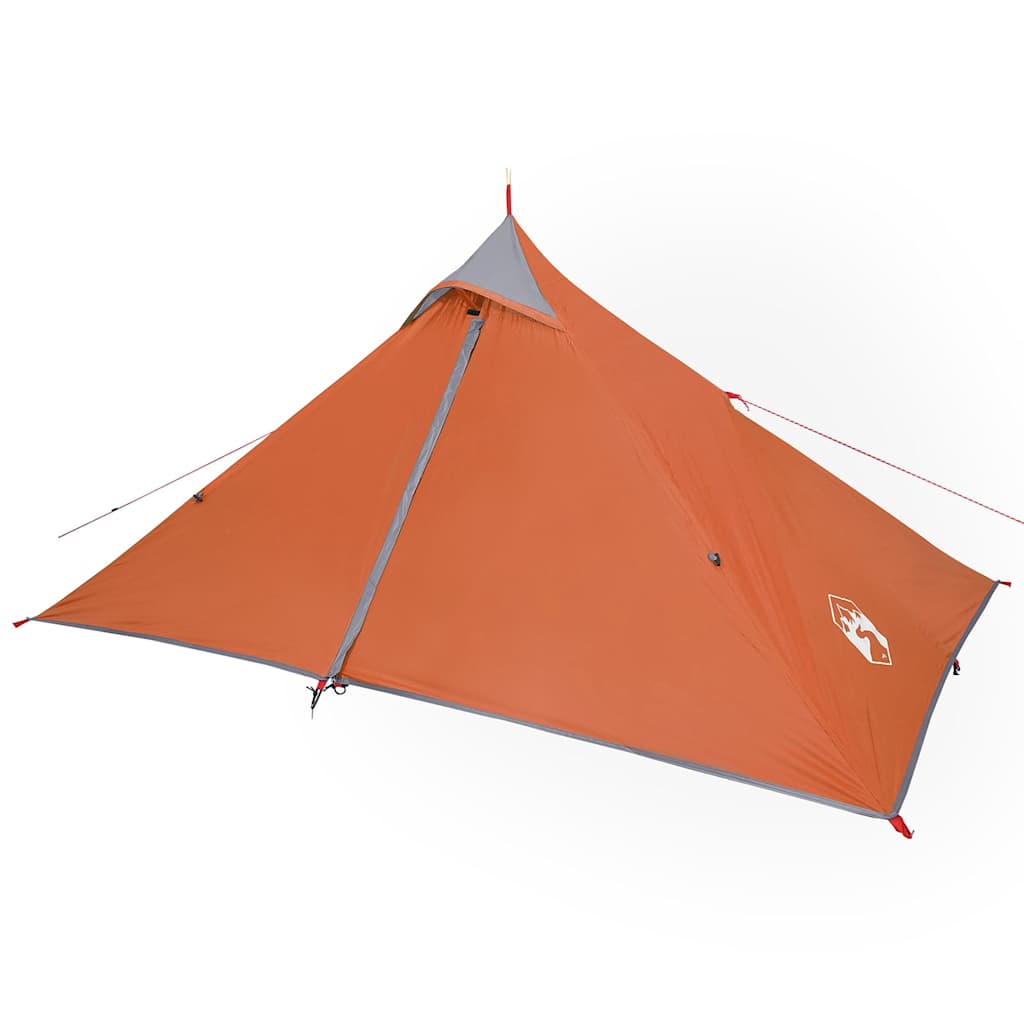Tenda teepee sospesa VidaXL per 1 persona, impermeabile, arancione