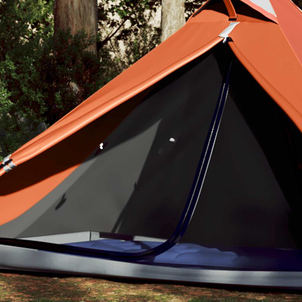 Tenda teepee sospesa VidaXL per 1 persona, impermeabile, arancione