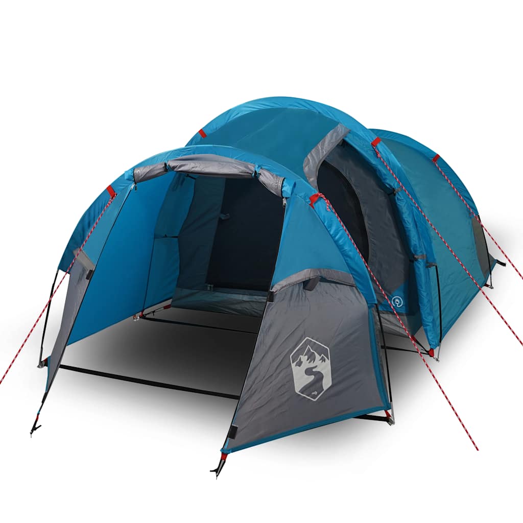 Vidaxl tunnel tent 2-person waterproof blue