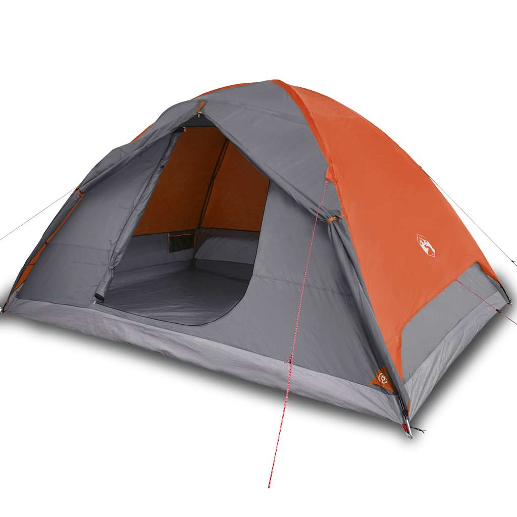 VidaXL dome tent 6-person waterproof orange