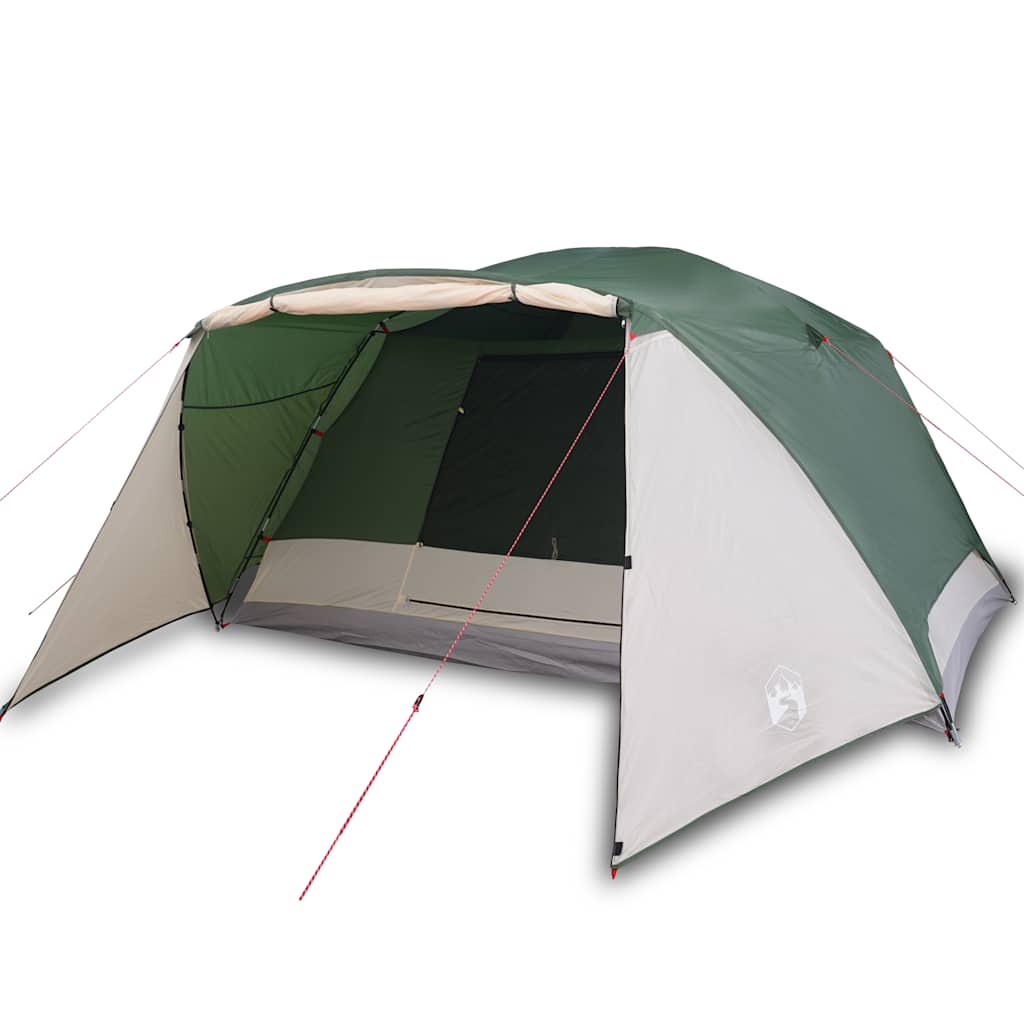 Vidaxx family tent with awning, 6-person, waterproof, green
