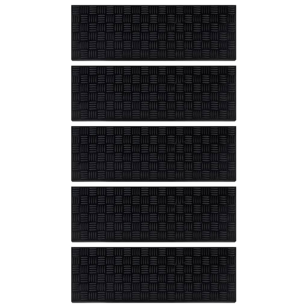 Mattes d'escalier Vidaxl 5 ST 25x75 cm