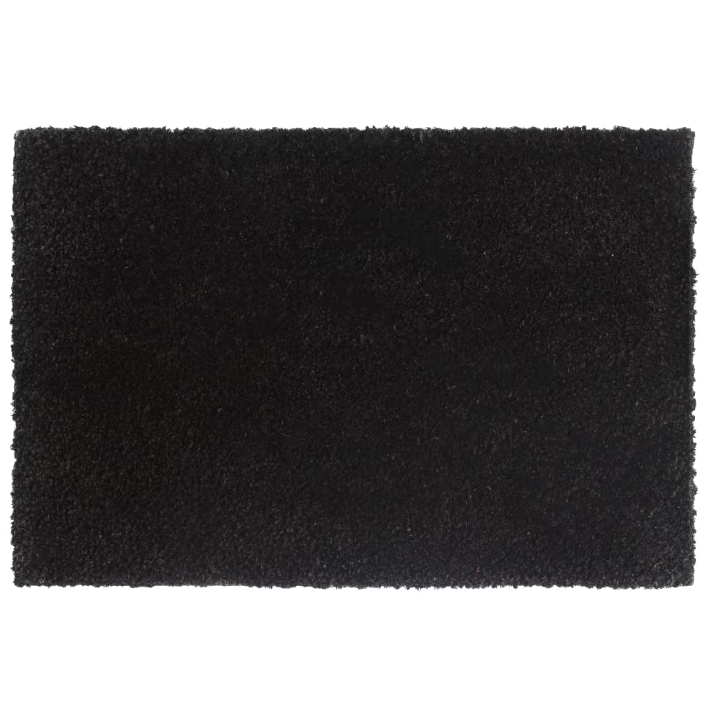 Vidaxx doormats 2 pcs 40x60 cm tufted coconut fiber black