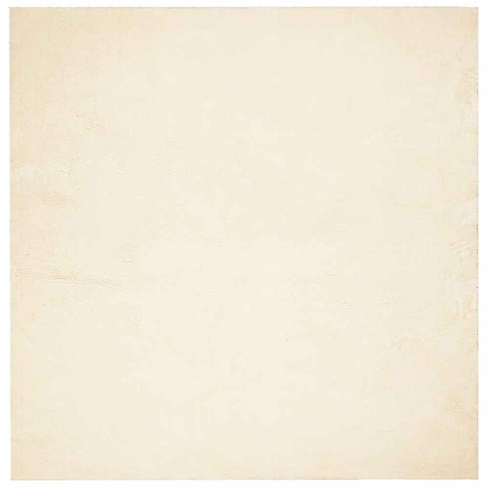 VidaXL rug huarte short pile soft washable 120x120 cm cream