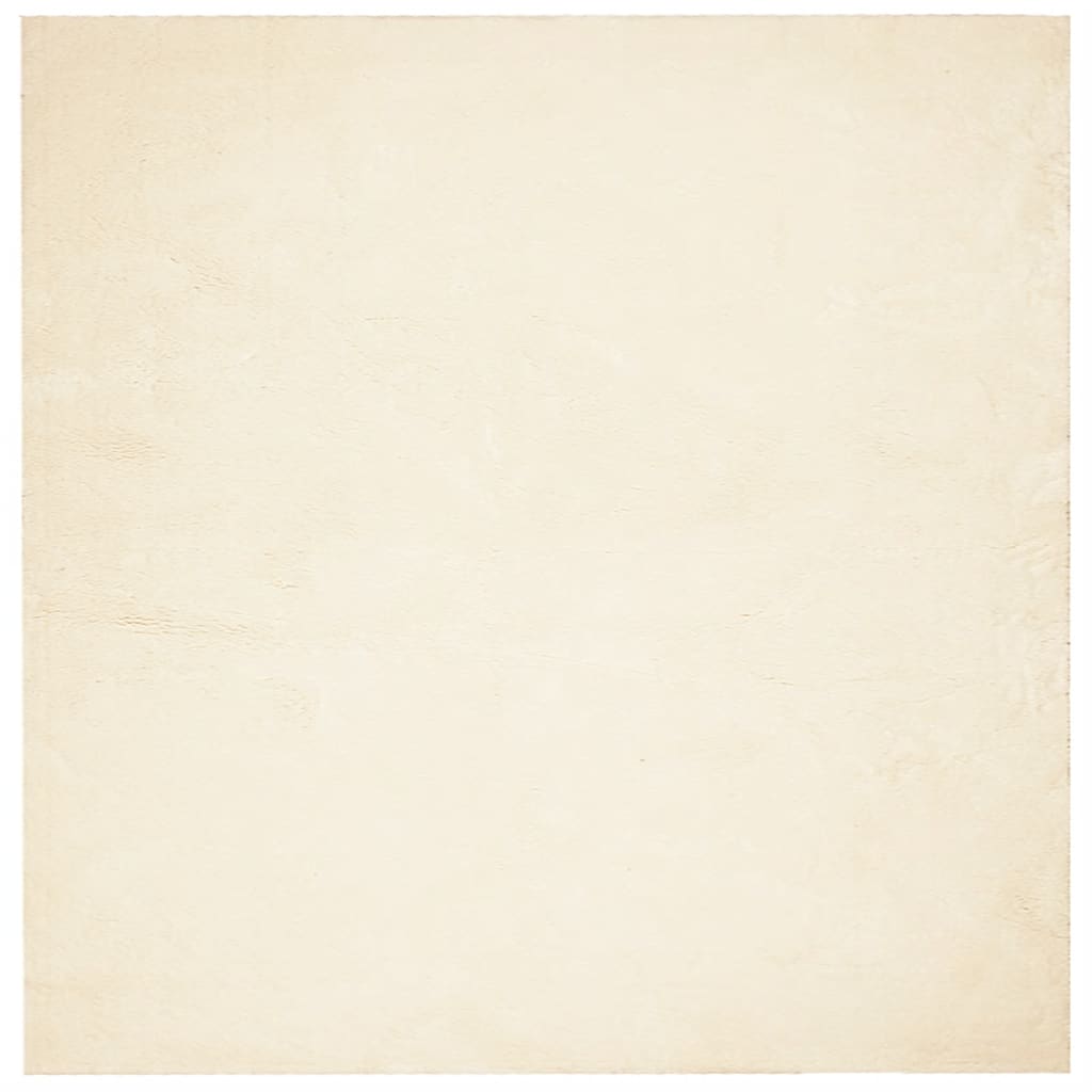 VidaXL rug huarte short pile soft washable 120x120 cm cream