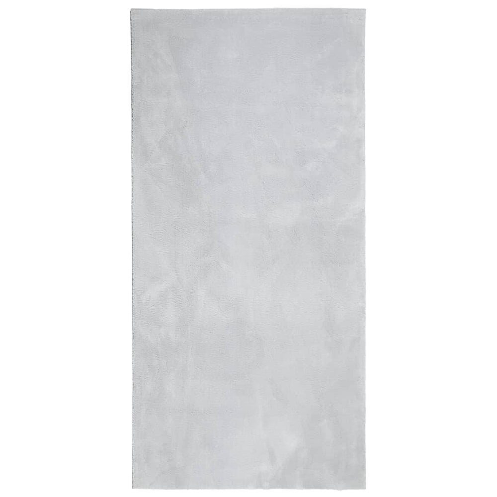 Vidaxx rug huarte short pile soft washable 100x200 cm gray