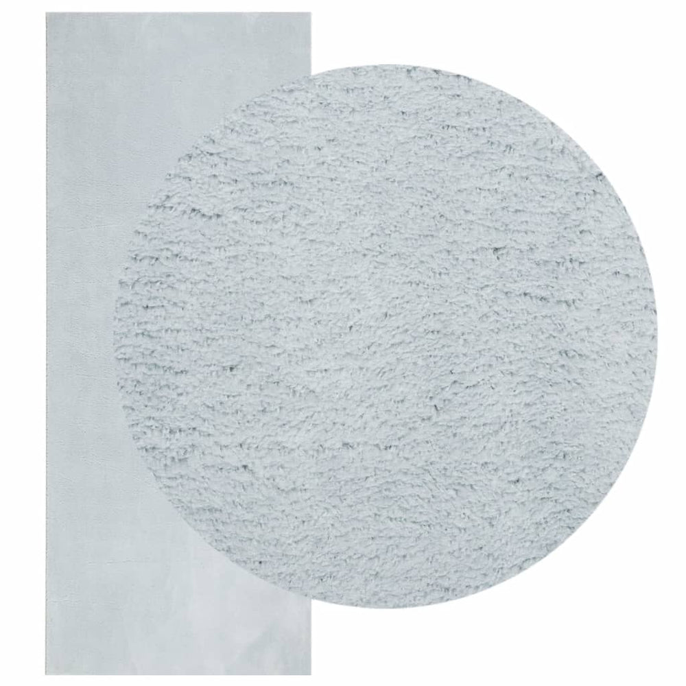 VidaXL rug huarte short pile soft washable 80x200 cm blue