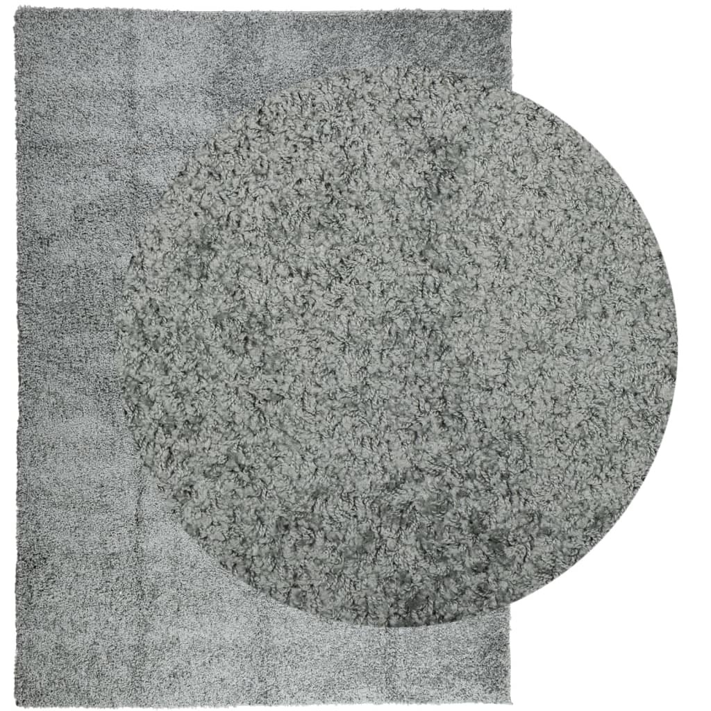 VidaXL Teppich Pamplona Shaggy Hochflor Modern 200x280 cm Grün