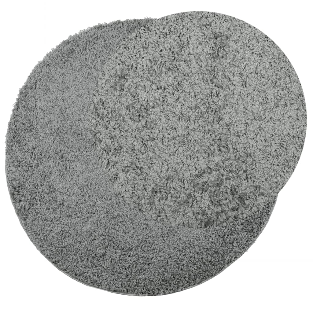 VidaXL Teppich Pamplona Shaggy Hochflor Modern ø 80 cm Grün