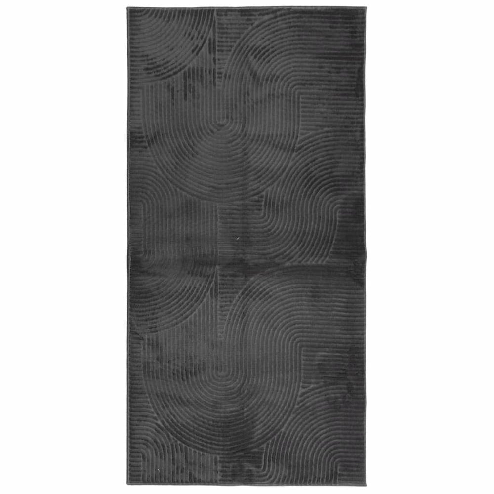 VidaXL rug iza low pile scandinavian 100x200 cm anthracite