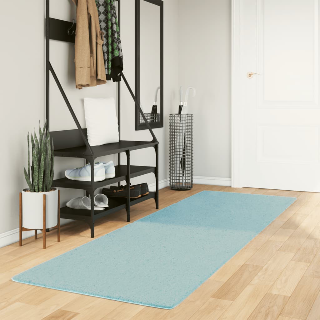 Vidaxl rug Oviedo low pile 80x250 cm green
