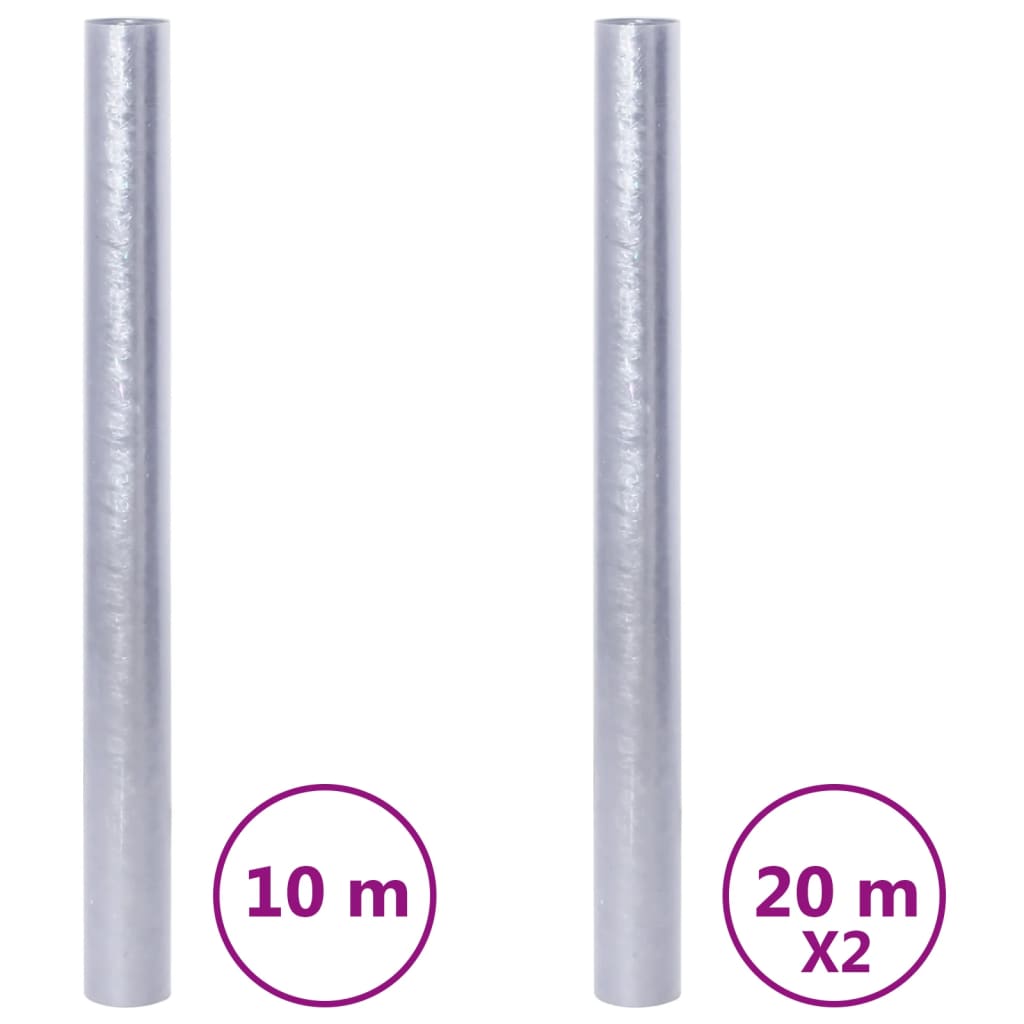 VidaXL Ablakfóliák 3 db matt 3D szivárványmintás PVC