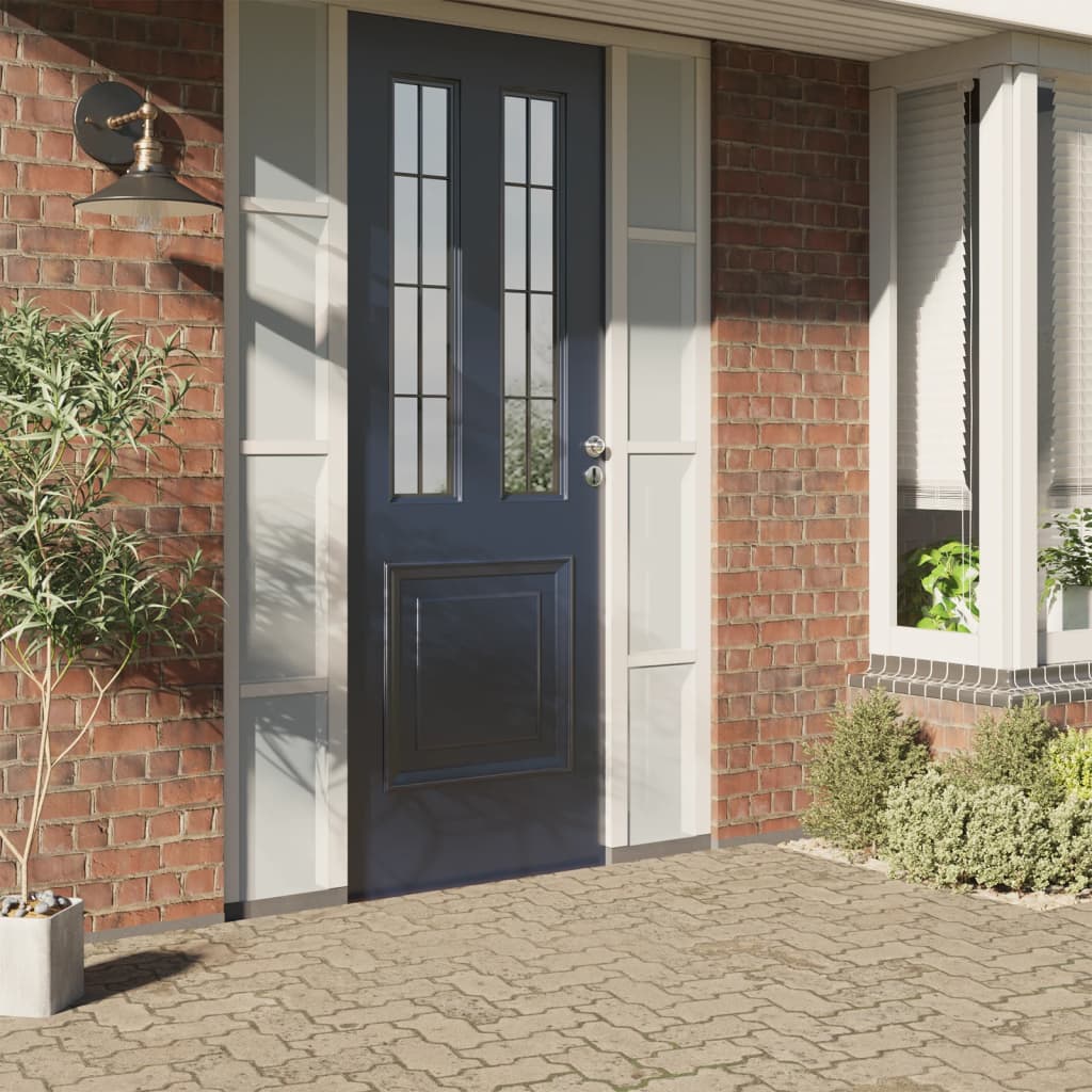 Vidaxx Fensterfolie statisch mattweiß 45x500 cm PVC