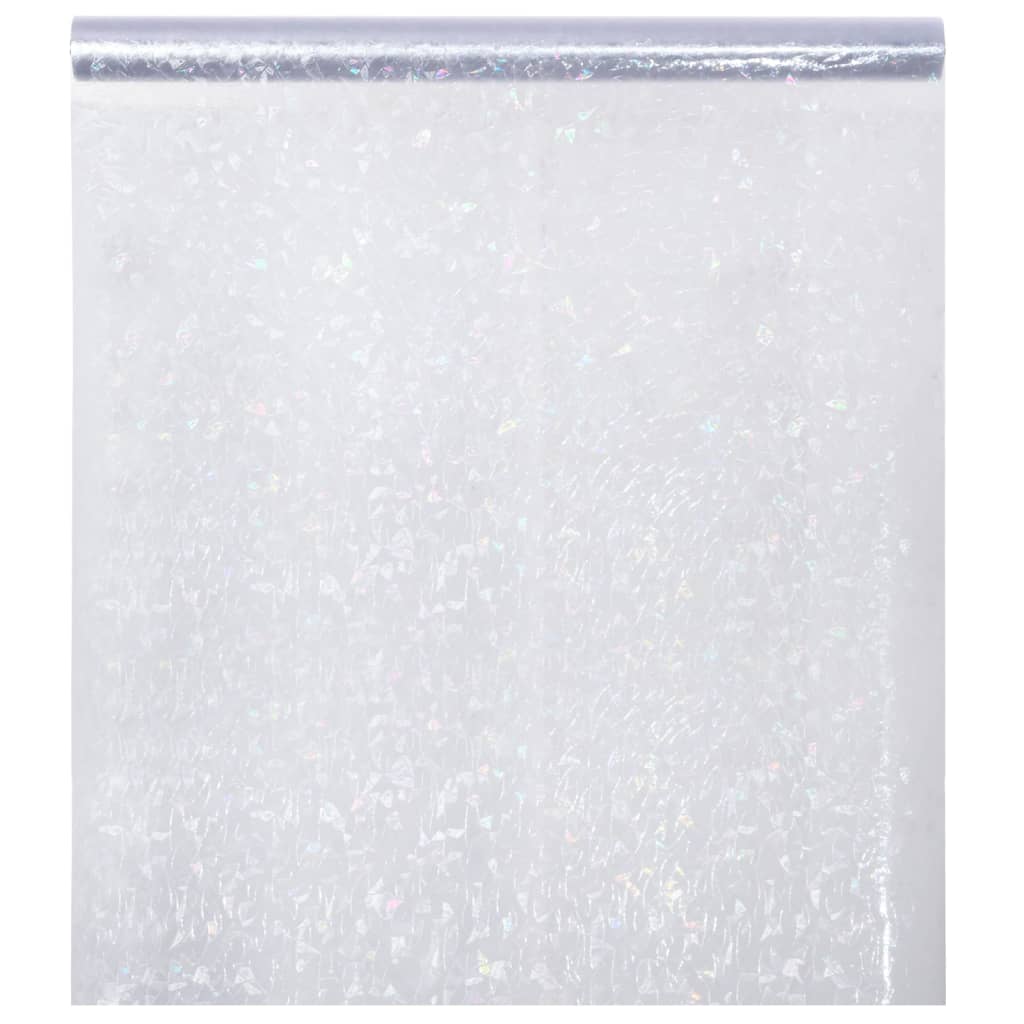 Vidaxx Fënsterfilm 3D Regenbogenmuster mat 45x2000 cm PVC