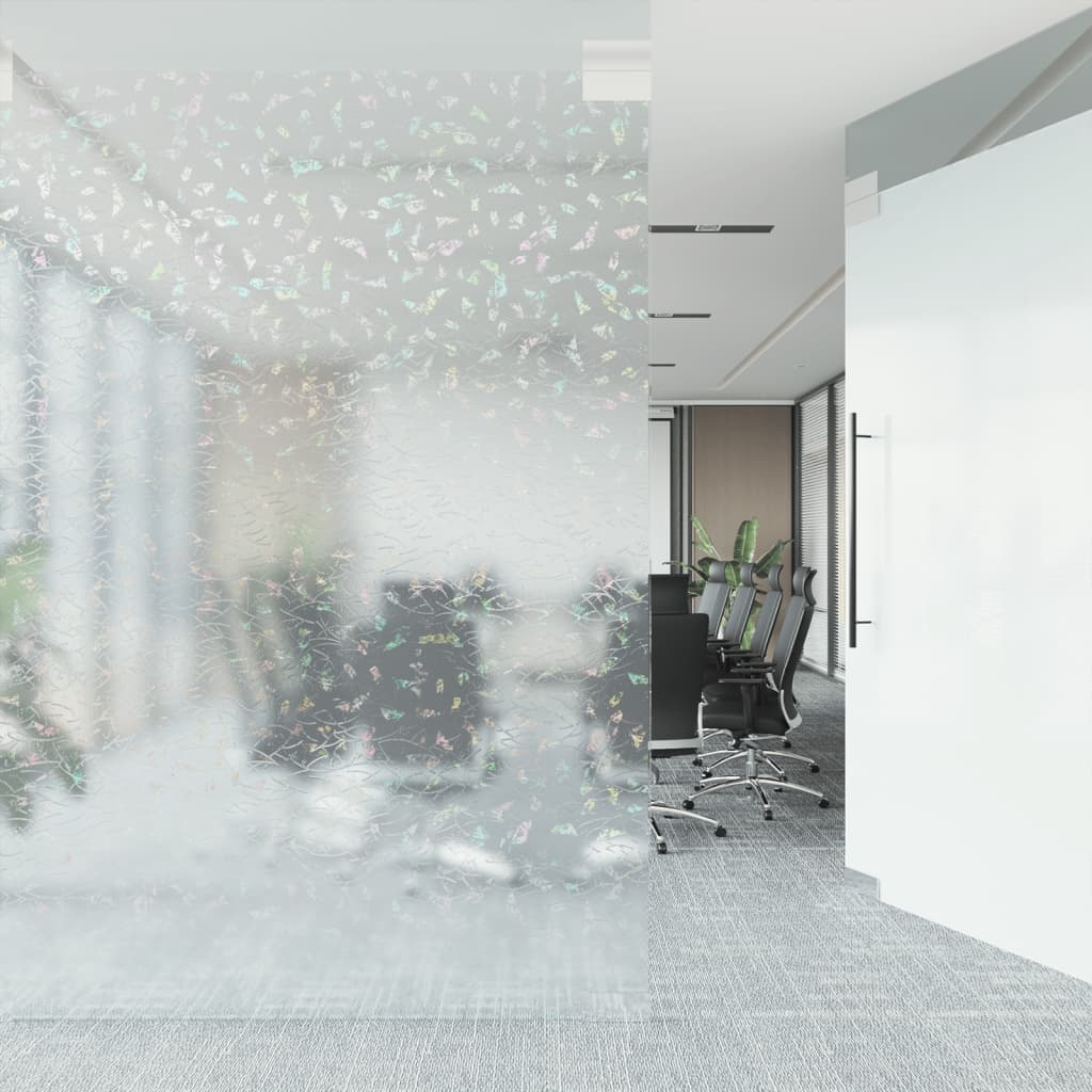 Vidaxx Fënsterfilm 3D Regenbogenmuster mat 45x2000 cm PVC