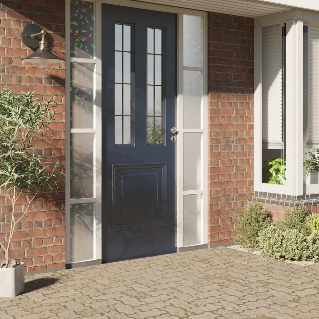 Vidaxx Fensterfolie 3D Regenbogenmuster matt 90x1000 cm PVC