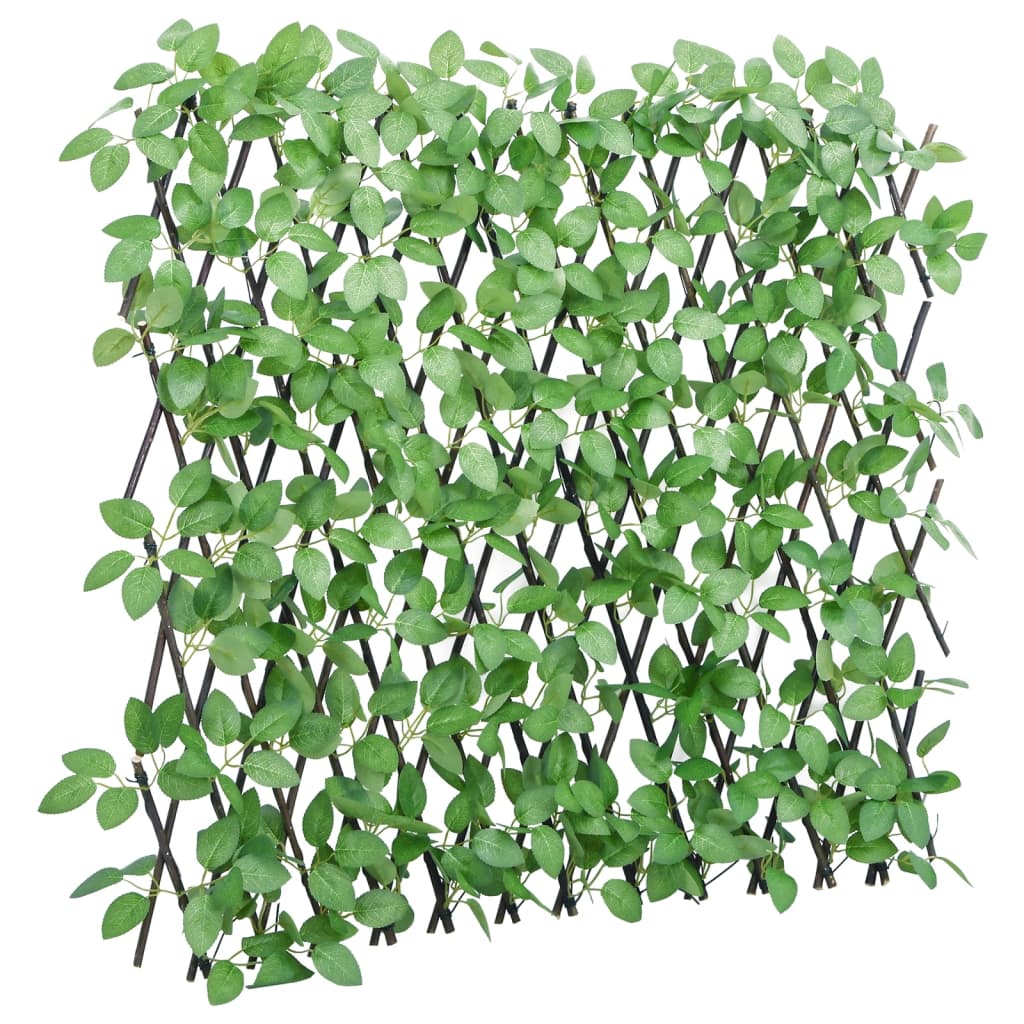Vidaxl Ivy di pianta artificiale su latwerk eccessivo 180x65 cm verde