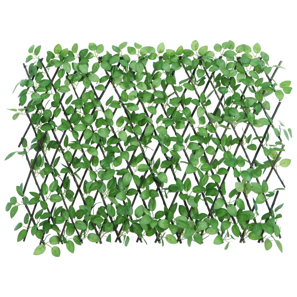 Vidaxl Ivy di pianta artificiale su latwerk eccessivo 180x65 cm verde