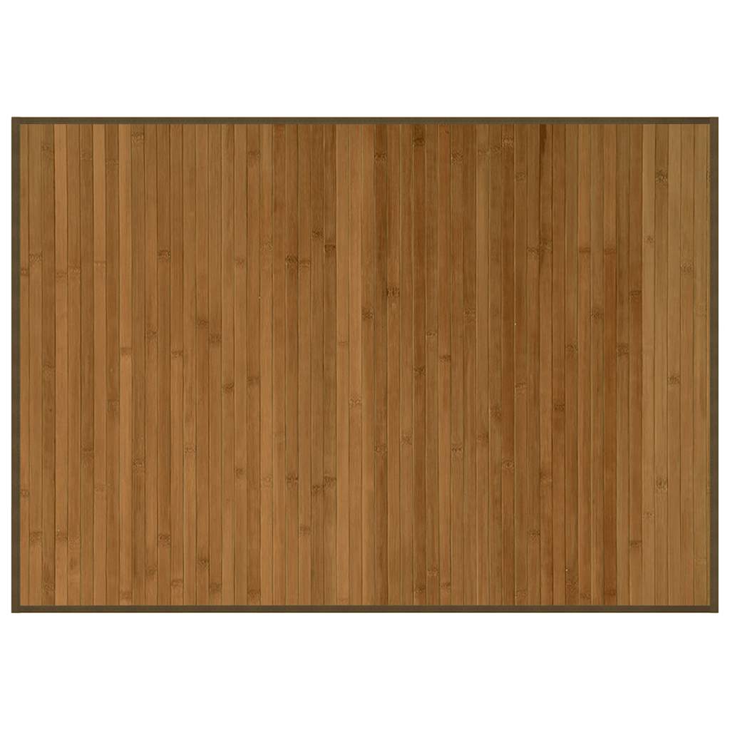 Правоъгълен килим Vidaxx 70x100 см бамбуково кафяво