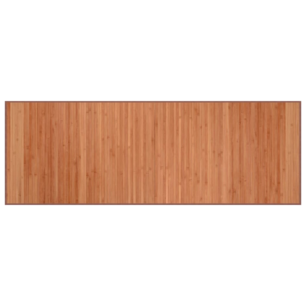 Vidaxx rectangular rug 70x200 cm bamboo brown