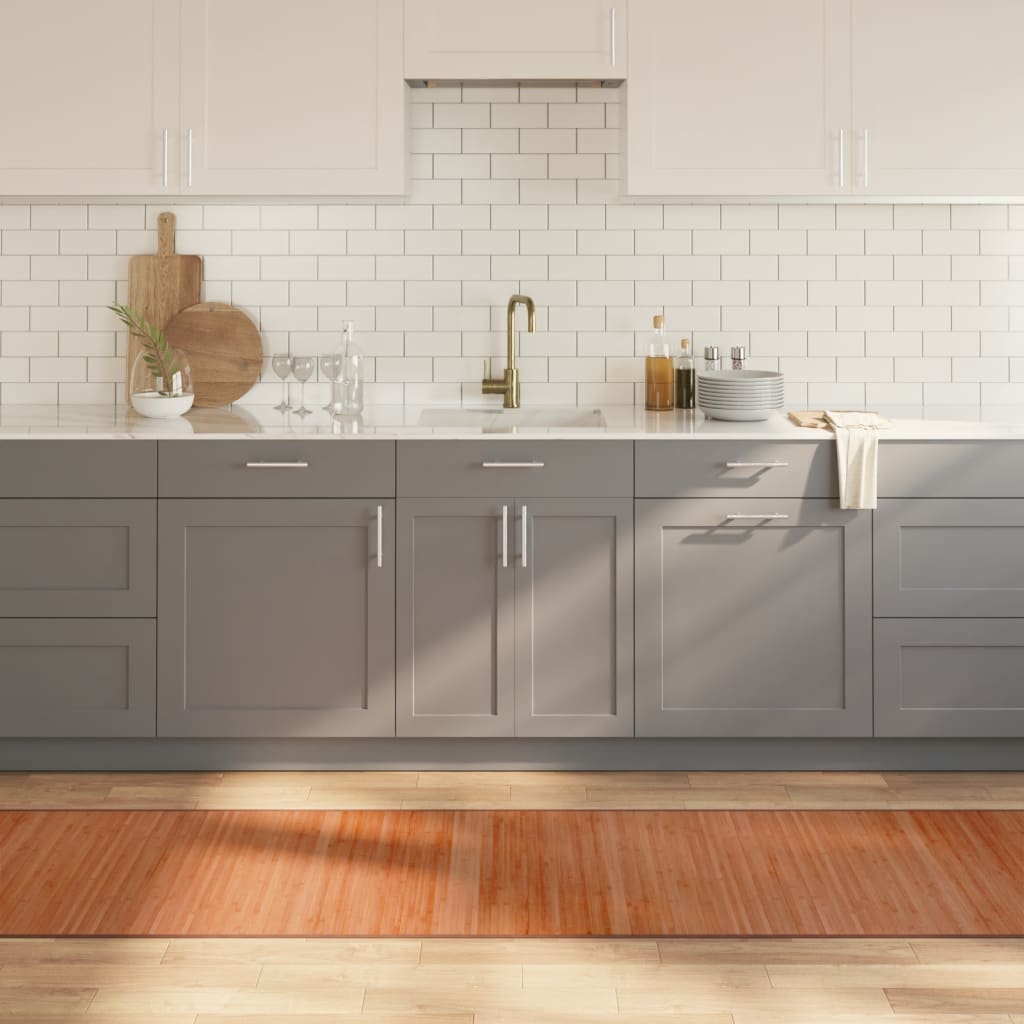 Vidaxx rectangular rug 70x400 cm bamboo brown