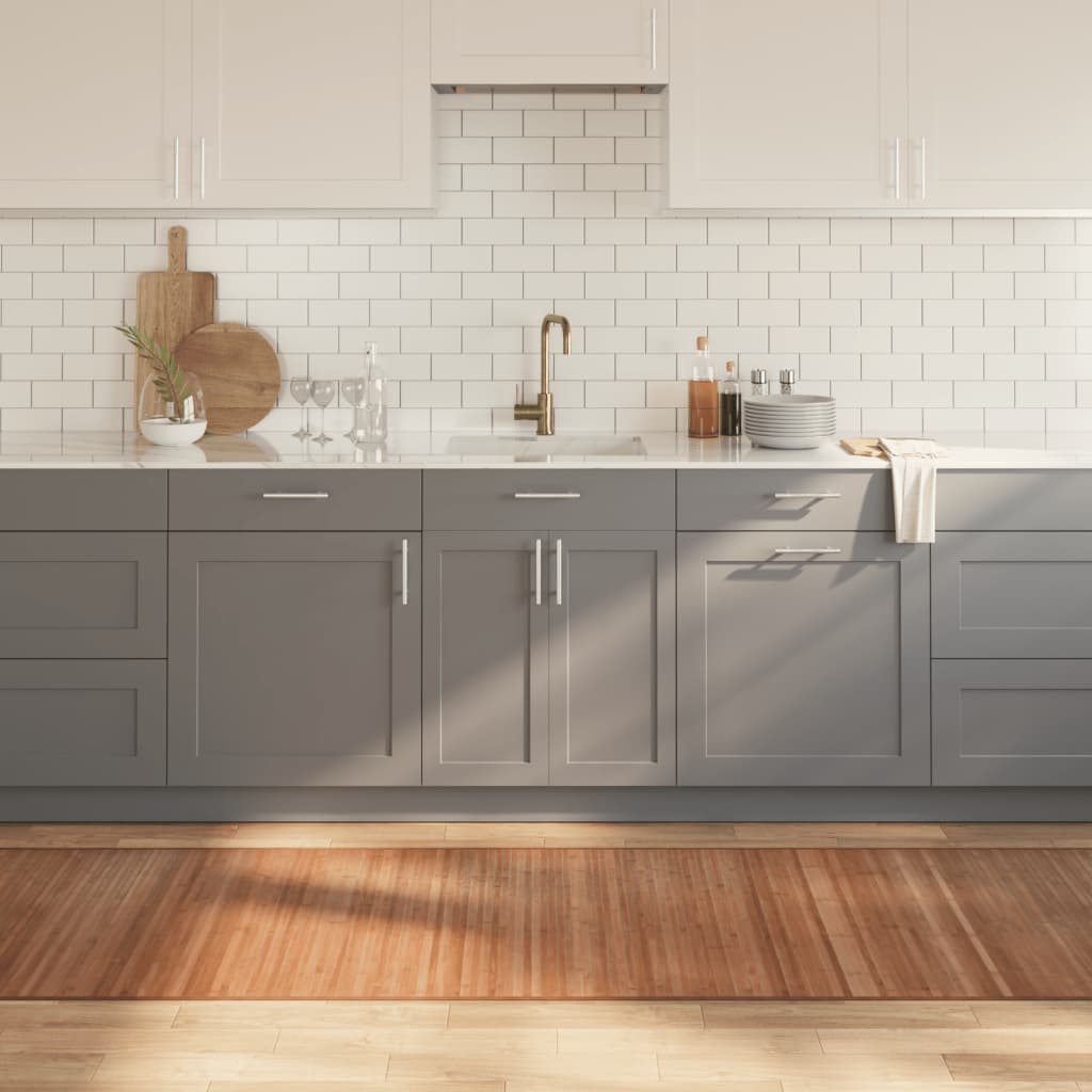 Vidaxx rectangular rug 80x1000 cm bamboo natural