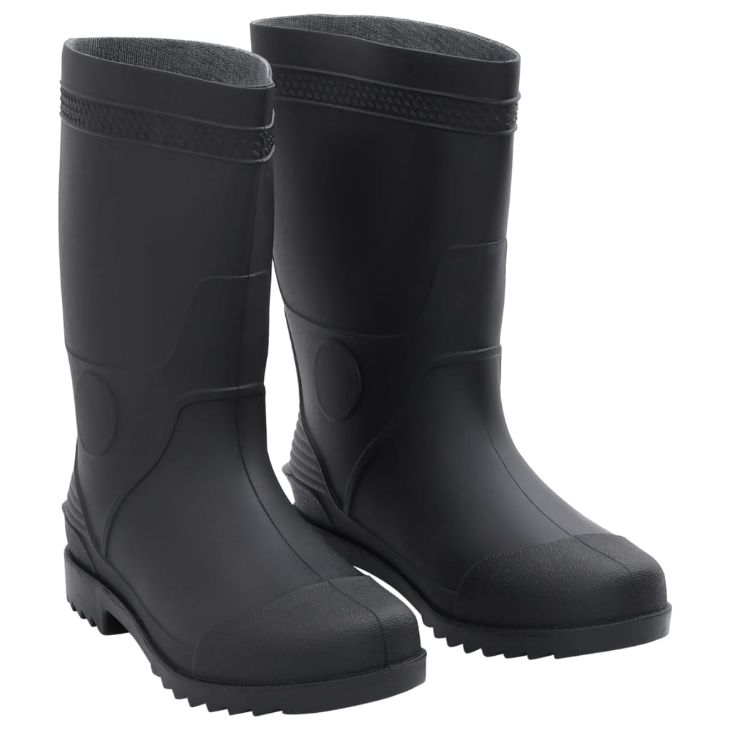 VidaXL bottes de pluie taille 41 PVC noir