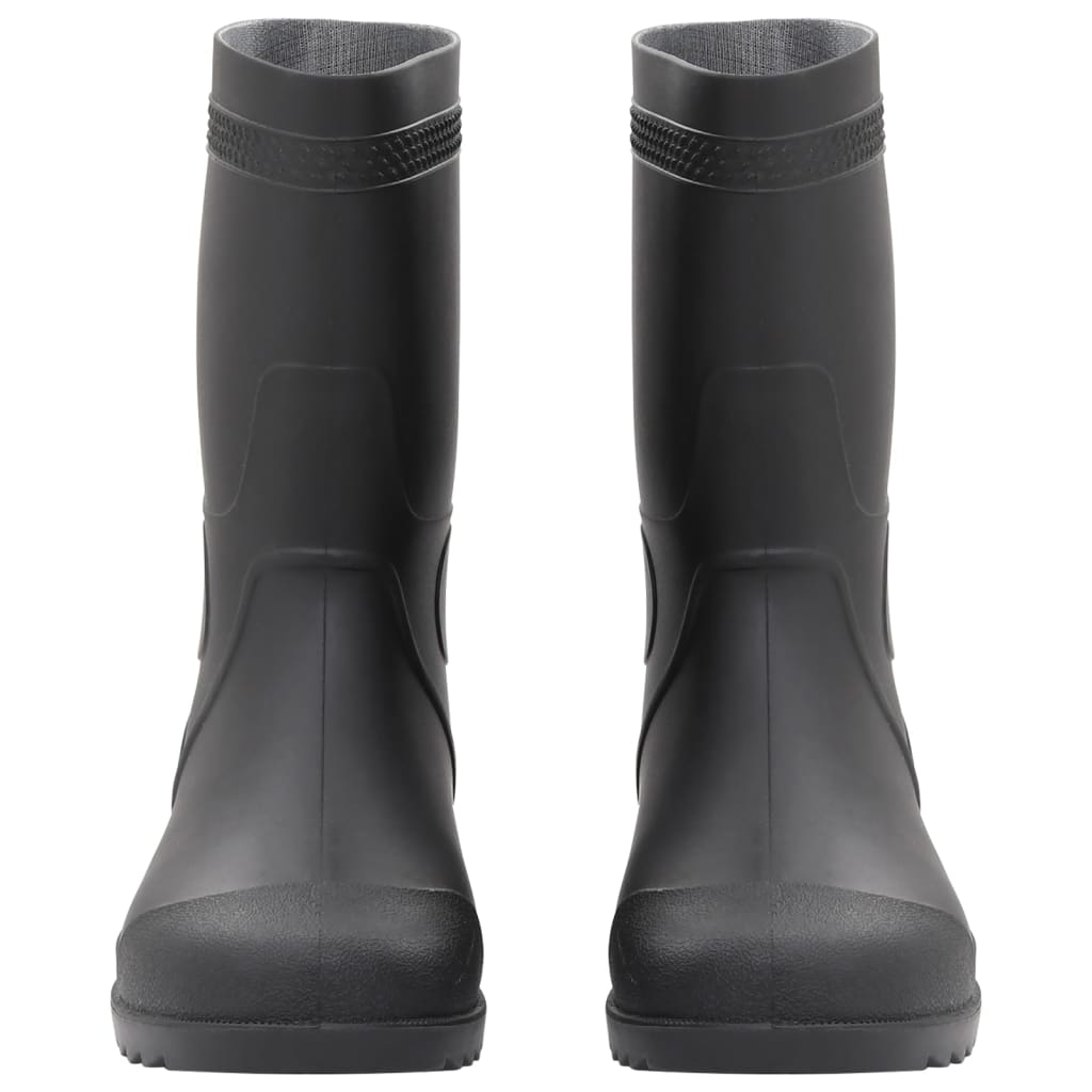 VidaXL bottes de pluie taille 44 PVC noir