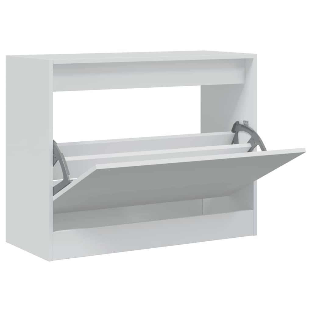 Vidaxx skoskåp 80x34x63 cm konstruerat trä vitt