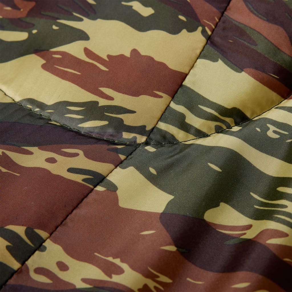 VidaXL sac de couchage momie pour adultes camping 3 saisons