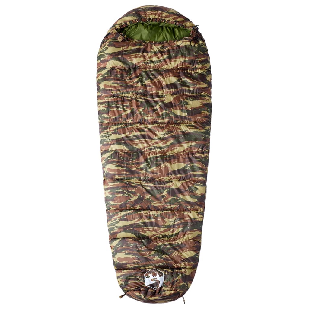 VidaXL sac de couchage momie pour adultes 3 saisons