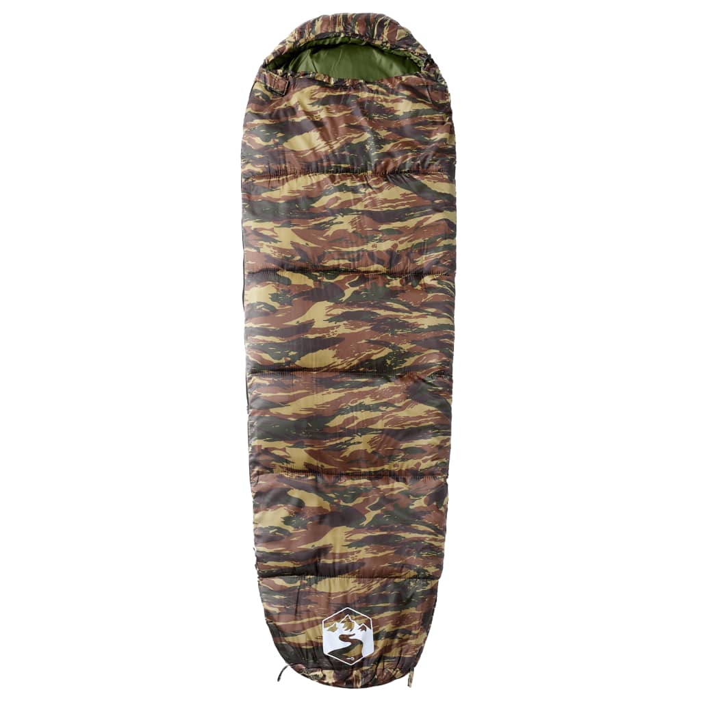 VidaXL sac de couchage momie pour adultes 3 saisons