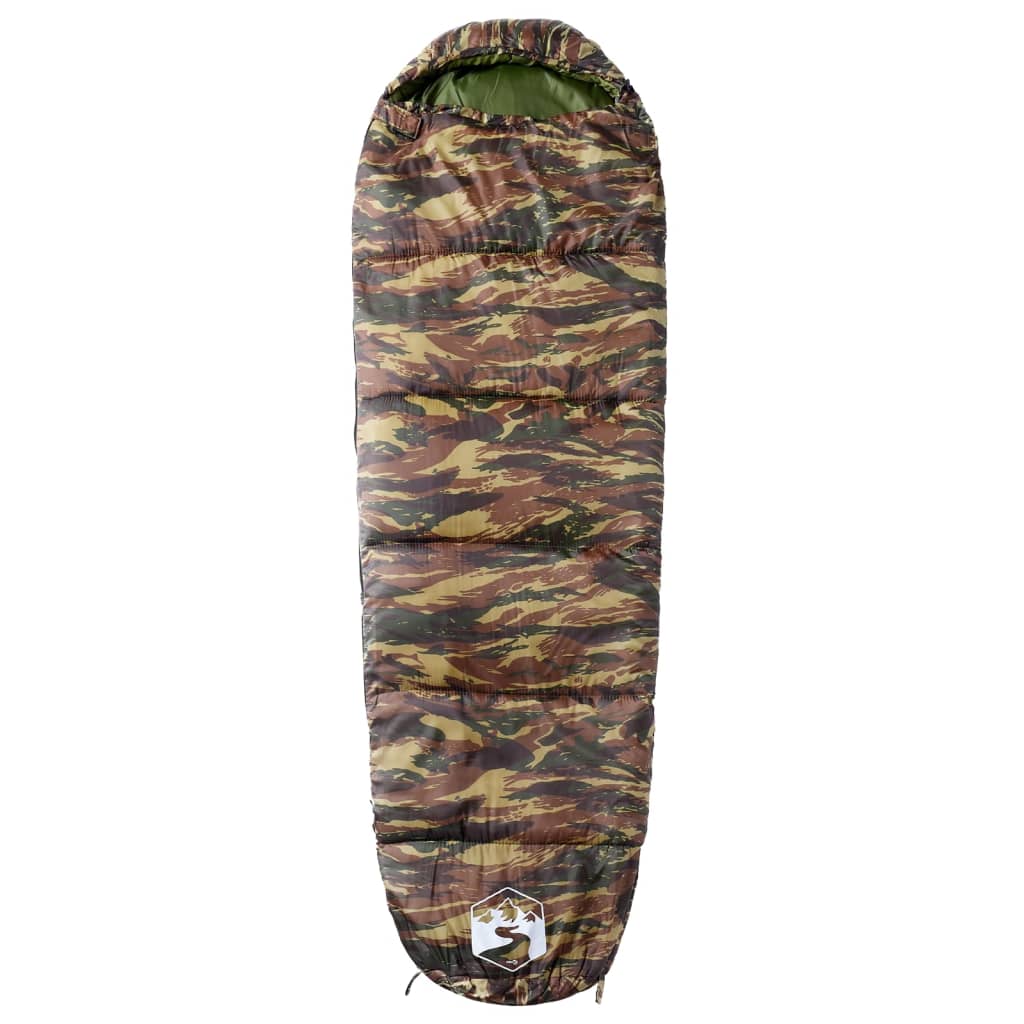 VidaXL saco de dormir momia para adulto 3 estaciones