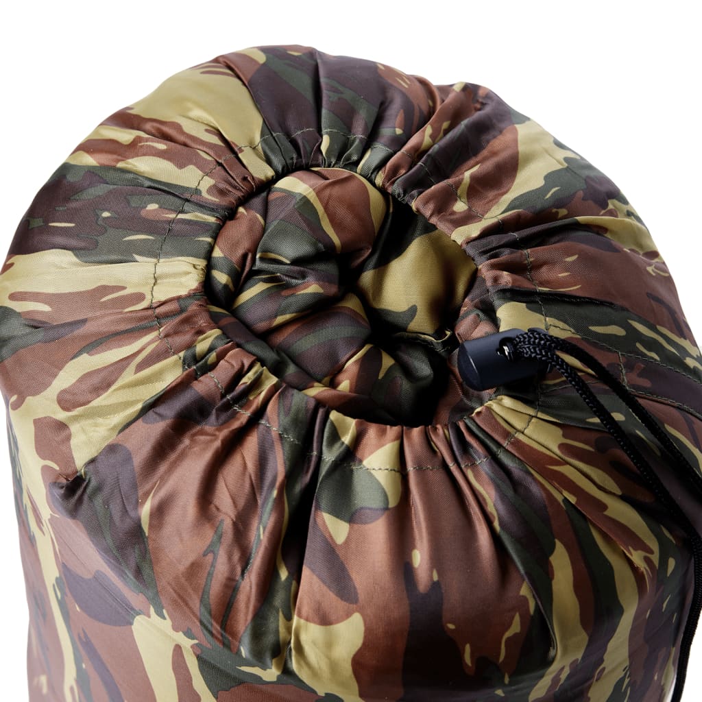 VidaXL sac de couchage momie pour adultes camping 3 saisons