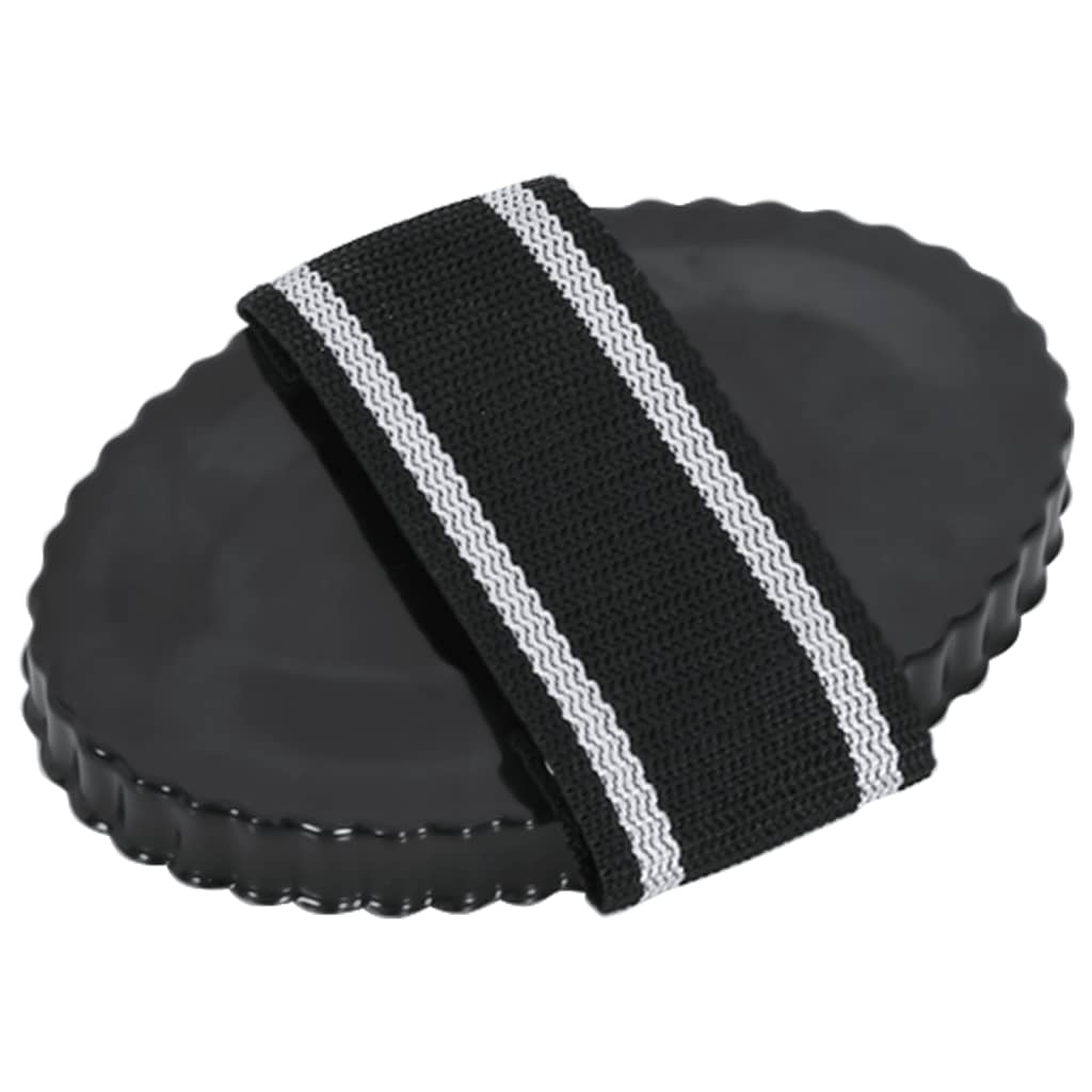 VidaXL étrilles 3 pcs acier noir